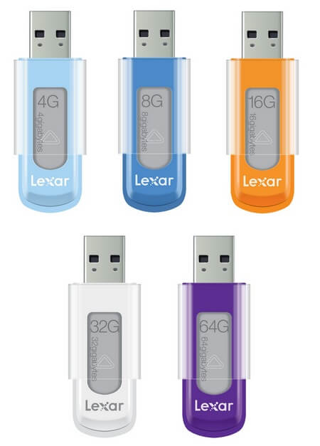 Lexar представила USB-накопитель JumpDrive S50. Фото.