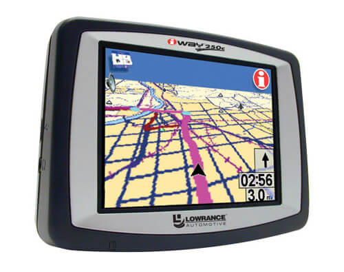 Lowrance iWay 250с. Фото.