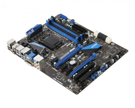MSI Z68A-GD65 (G3): материнская плата с поддержкой PCI Express 3.0. Фото.
