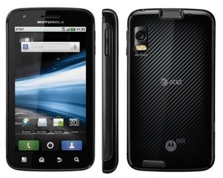 Motorola 4G ATRIX придет в марте. Фото.