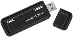 NEC представила USB WiFi-адаптер Aterm WL450NU-AG. Фото.