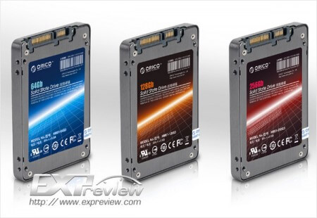 Orico готовит к выходу SSD-диски HM01 с поддержкой SATA 6 Гбит/с. Фото.