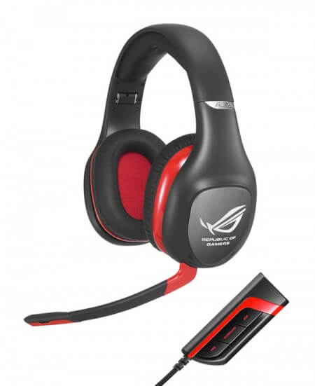 Игровые наушники ASUS ROG Vulcan PRO. Фото.