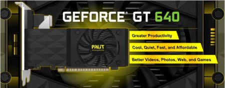 Computex 2012: Palit представляет новые видеокарты GeForce GT 640. Фото.