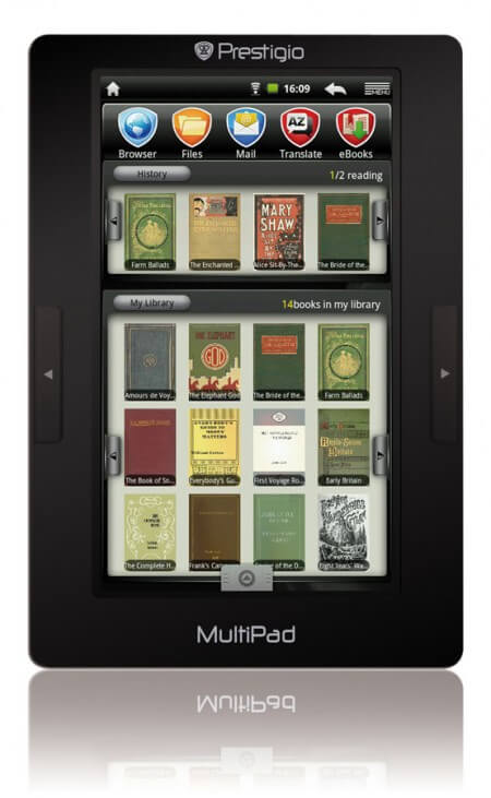 Prestigio представляет многофункциональное мультимедийное устройство MultiPad 3074B. Фото.