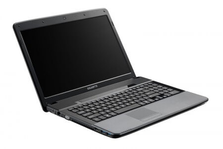 «Разносторонний» ноутбук GIGABYTE Q2542. Фото.