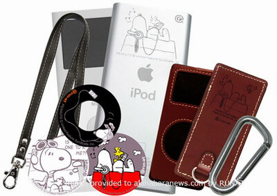 Новая серия iPod’ов с Runat Snoopy. Фото.