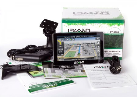 Lexand обновляет линейку спутниковых GPS-навигаторов. Фото.