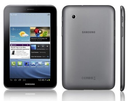 Samsung Galaxy Tab 2 одобрен FCC. Фото.