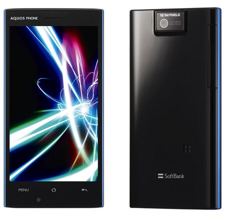 Оператор Softbank начинает продажи смартфона Sharp AQUOS 104SH. Фото.