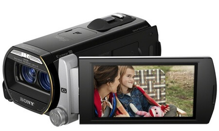 Видеокамера Sony Handycam HDR-TD20V с поддержкой 3D. Фото.