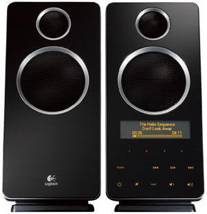 2.0 аудио система Logitech Z10 2.0. Фото.