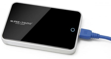 Super Talent 500GB USB 3.0 Storage Pod. Фото.
