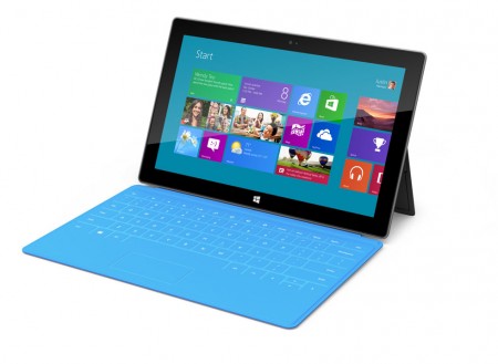 Microsoft показала планшеты Surface под управлением Windows RT и Windows 8 Pro. Фото.