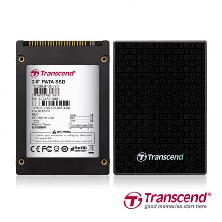 Transcend представила PSD320 PATA SSD. Фото.