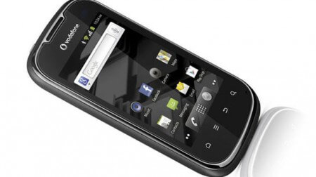 Vodafone Smart II — бюджетный смартфон на Android. Фото.
