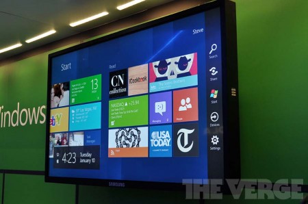 The Verge: за переход с Windows 7 на Windows 8 с кошелька нужно будет выложить $14,99. Фото.
