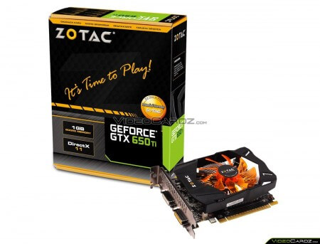 ZOTAC готовит три варианта видеокарты GeForce GTX 650 Ti. Фото.