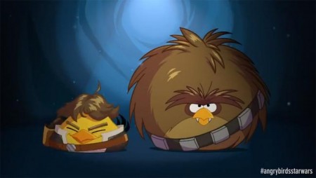 Чуви и Соло из новых Angry Birds (видео). Фото.