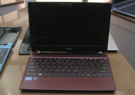 CeBIT 2012: ноутбуки серии Acer Aspire One V5. Фото.