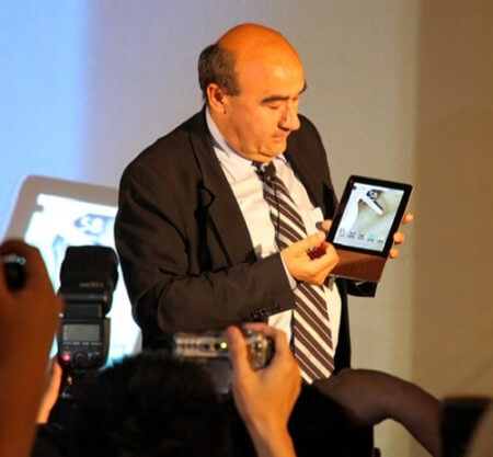 Acer планирует представить свой планшетник 23 ноября. Фото.
