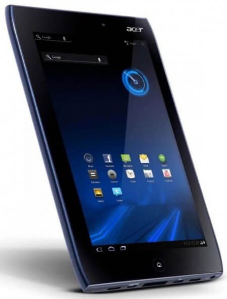 Acer Iconia Tab A100 появился на рынке США. Фото.