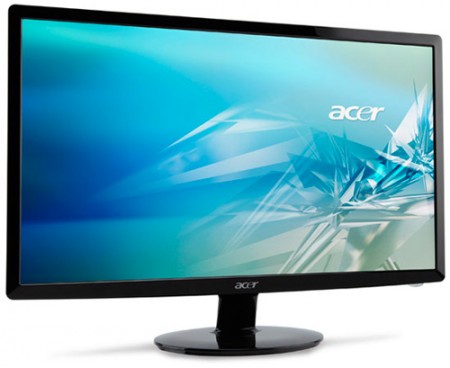 Новые ультратонкие мониторы от Acer. Фото.