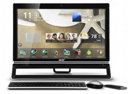 Acer пополнила семейство десктопов класса all-in-one четырьмя новыми моделями. Фото.