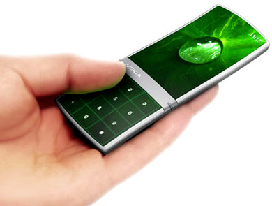 Две новые концепции для сотовых телефонов от Nokia и Sony Ericsson. Фото.