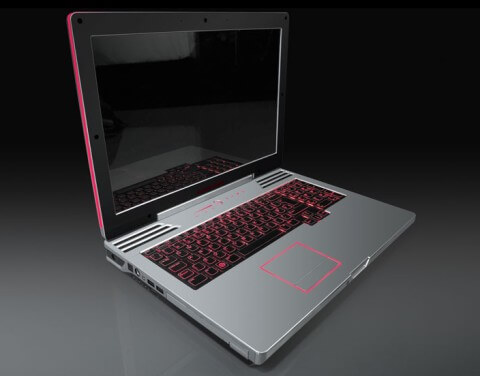 Ноутбуки Alienware Area-51 m17x и m15x. Фото.