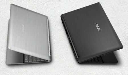 ASUS представляет ультратонкий нетбук в алюминиевом корпусе. Фото.