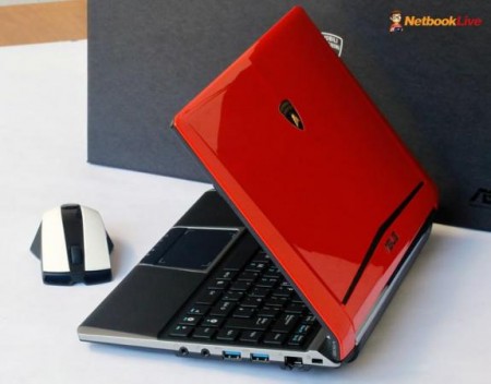 Asus готовит к выходу нетбук Lamborghini VX6S. Фото.
