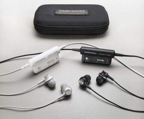 Анонс новых наушников с системой активного шумоподавления Audio-Technica ATH-ANC3. Фото.