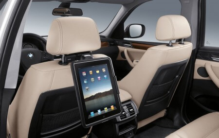 BMW X3 появился на iPad. Фото.