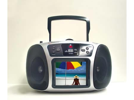 Портативный Boombox может многое! Фото.