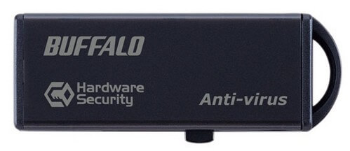 Buffalo выпустит USB флэш-накопители с повышенной защитой от вирусов. Фото.