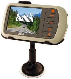 Автомобильная навигационная система Bushnell NAV500. Фото.