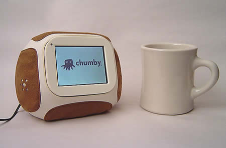 Новая Chumby. Фото.