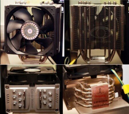 Cooler Master готовит к выходу процессорный кулер TPC 812. Фото.