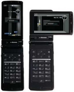 NTT DOCOMO F-06A — сотовый телефон для бизнес-пользователей. Фото.