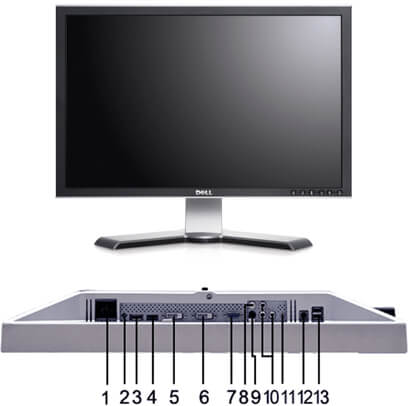 Dell 2408WFP с DisplayPort поступил в продажу. Фото.