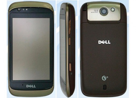 Телефон Dell Mini 3v появился в Китае. Фото.