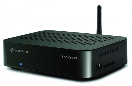 Dune HD TV-301: компактный медиаплеер/IPTV — приставка со встроенным жестким диском. Фото.