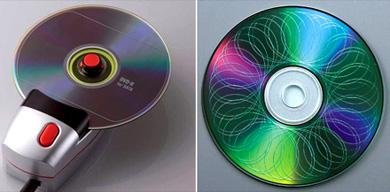 USB устройство для порчи CD/DVD. Фото.