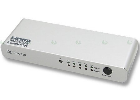 HDMI хаб от EverGreen. Фото.
