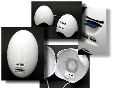 Evergreen USB Egg. Фото.