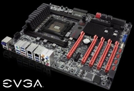 EVGA готовит к выходу материнскую плату X79 FTW. Фото.