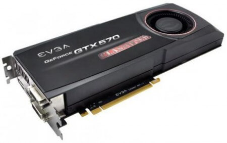 EVGA представила видеокарту GeForce GTX 570 Classified. Фото.