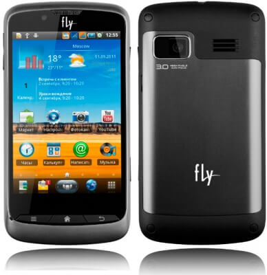 Fly представила свой вариант недорого смартфона для бизнеса. Фото.