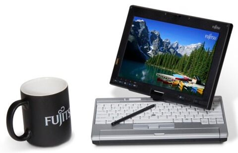 Ультрапортативный ноутбук Fujitsu LifeBook P1620. Фото.